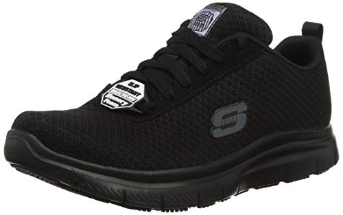 Skechers Herren Flex Advantage Sr Bendon Sneaker, Black Mesh Water Stain Repellent Treatment, 40 EU Skechers Herren Flex Advantage Sr Bendon Sneaker, Black Mesh Water Stain Repellent Treatment, 40 EU von Skechers