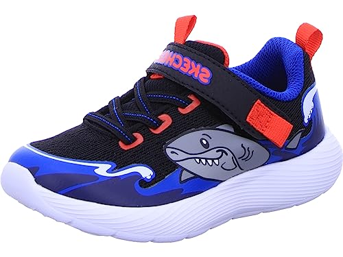 Skechers Flex-Glow Elite Sneaker Kinder schwarz/blau, 22 EU von Skechers