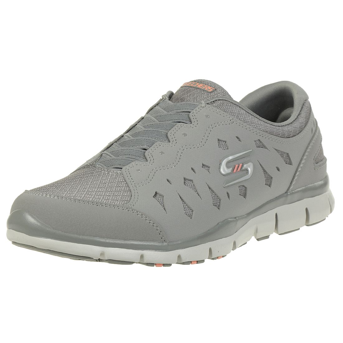 Skechers Flex Gratis Light Heart Damen Sneaker Slip on Memory Foam grau 22771 Skechers Flex Gratis Light Heart Damen Sneaker Slip on Memory Foam grau 22771 von Skechers
