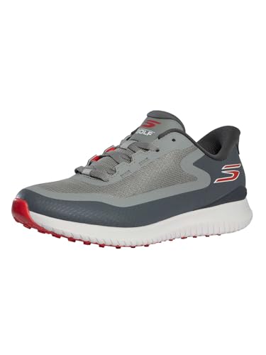 Skechers Flite Herren-Golfschuh-Sneaker ohne Spikes, GRAU, 47.5 EU von Skechers