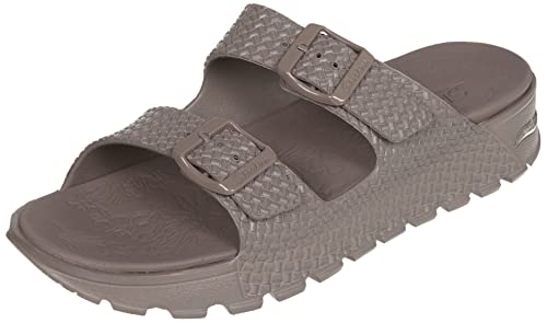 Skechers Foamies Arch Fit Footsteps - Hi'Ness Dark Taupe 6 B (M) von Skechers