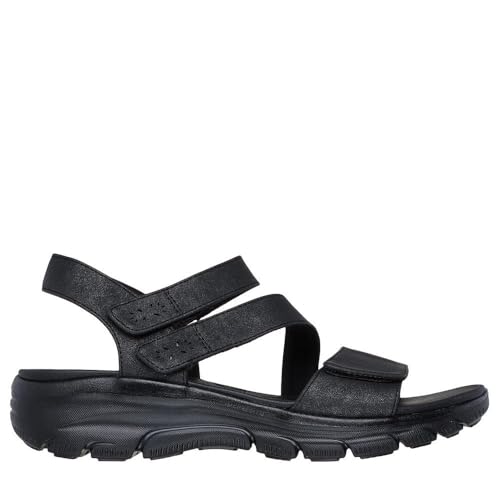 Skechers GEMÜTLICH SANDALE AJUSTABLE DAMEN BAYSHORE ALL DAY CHIC SCHWARZ talla numeric_39 von Skechers