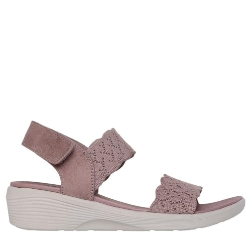 Skechers Arya On The Rise Sandalen in Taupe von Skechers