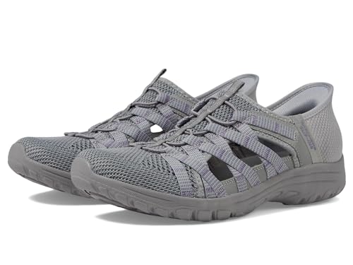Skechers GEMÜTLICH SPORTLICH Damen Slip-INS Reggae FEST 2.0 NEAP Tide GRAU Talla Numeric_37 von Skechers