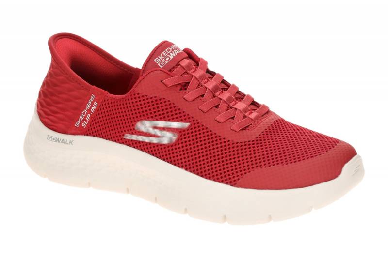 Skechers GO WALK FLEX 124836 RED rot - Sneakers f?r Damen von Skechers