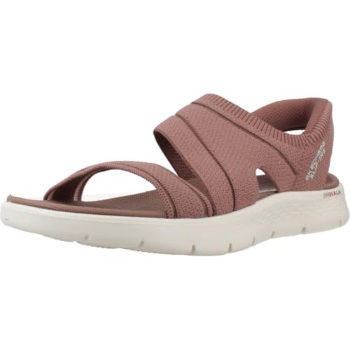 Skechers GO WALK FLEX SANDAL ENTICING, Damen Sandale, Brown, von Skechers