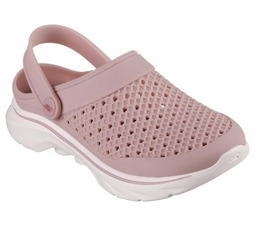 Skechers GO Walk Damen Badeschuhe/Pantoletten/Clogs FOAMIES Rose Synthetik, Größe:38, Farbauswahl:Rose/pink von Skechers