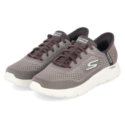 Skechers Go Walk Flex-New World Sneaker für Herren, Braun von Skechers