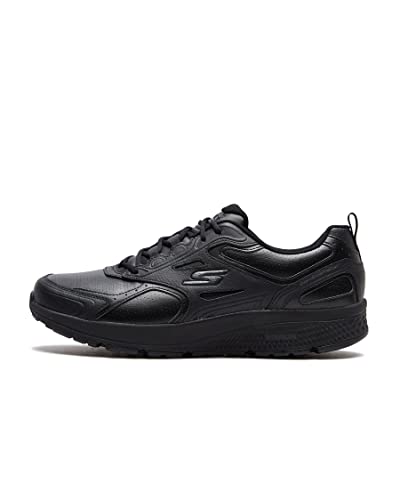 Skechers GOrun Herren-Sneaker für Workout, Laufen, Wanderschuhe, mit luftgekühltem Schaumstoff, Schwarz/Weiß 2, 42 EU X-Weit von Skechers