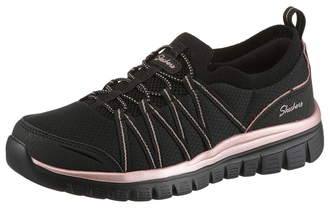 Skechers GRACEFUL-PURECRUSH Slip-On Sneaker Freizeitschuh mit elastischem Einstieg Skechers GRACEFUL-PURECRUSH Slip-On Sneaker Freizeitschuh mit elastischem Einstieg von Skechers