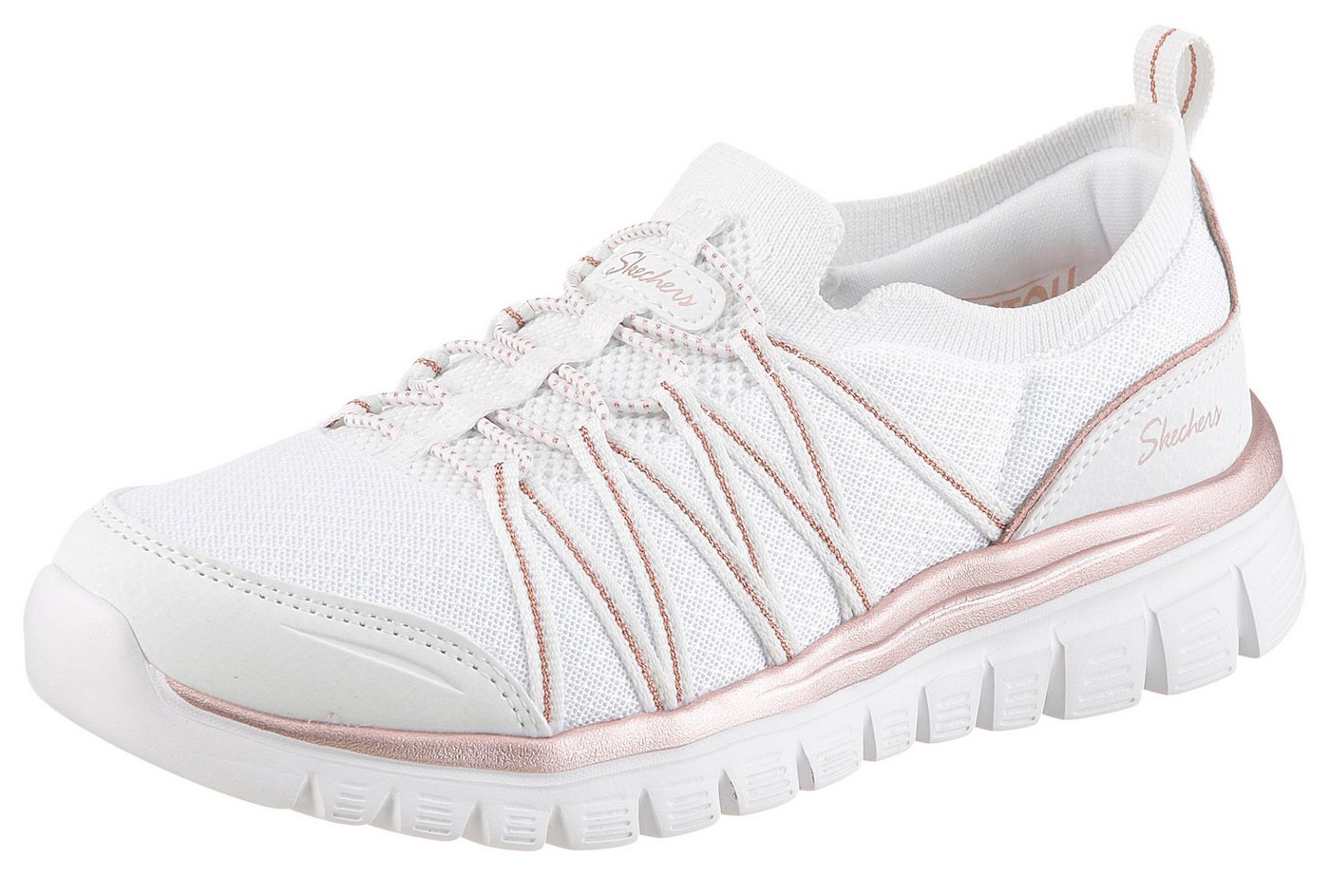 Skechers GRACEFUL-PURECRUSH Slip-On Sneaker Freizeitschuh mit elastischem Einstieg Skechers GRACEFUL-PURECRUSH Slip-On Sneaker Freizeitschuh mit elastischem Einstieg von Skechers