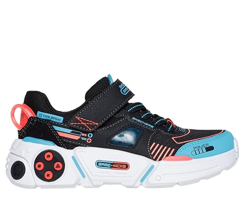 Skechers Gametronix 2.0 Sneaker, Black/Multi, 21 EU Skechers Gametronix 2.0 Sneaker, Black/Multi, 21 EU von Skechers