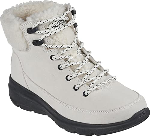 Skechers Damen Glacial Ultra Woodlands, Weiß, 38 EU von Skechers