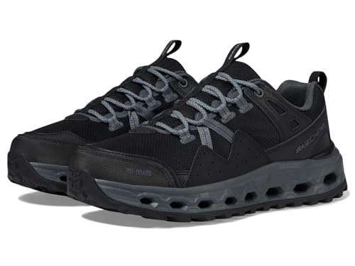 Skechers Glide-Step AT Herren-Sneaker, Schwarz/Dunkelgrau, 41 EU von Skechers