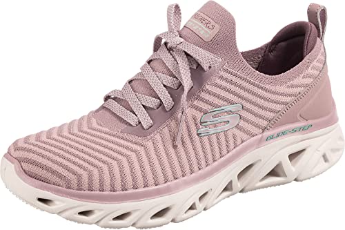 Skechers Glide-Step Sport New Damen,Frauen Halbschuhe,Sportschuhe,Schnürschuhe,atmungsaktiv,Freizeitschuhe,Turnschuhe,Violett,39 EU von Skechers