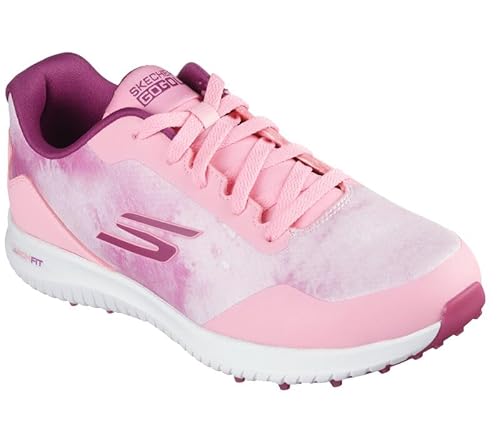 Skechers Go Golf Max 2 Splash Damen Golf Schuhe Pink (Pink, EU Schuhgrößensystem, Erwachsene, Numerisch, M, 38) von Skechers