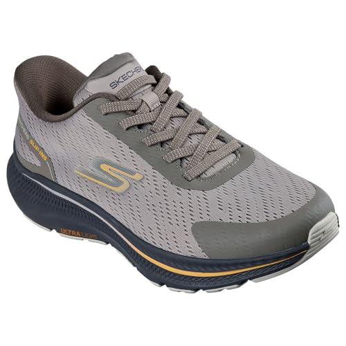 Skechers Herren GO Run CONSISTENT 2.0 Schuhe, Taupe, 46 EU von Skechers