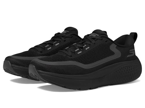 Skechers Go Run Supersonic Max Sneaker für Herren, Schwarz/Schwarz, 42 EU von Skechers