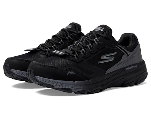 Skechers Women's Go Run Trail Altitude 2.0 Pine Ridge Waterproof Hiking Shoe, Schwarz/Dunkelgrau, 41 EU von Skechers