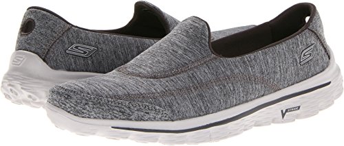 Skechers Go Walk 2 Spark Damen Wanderschuhe, grau meliert, 35 EU von Skechers