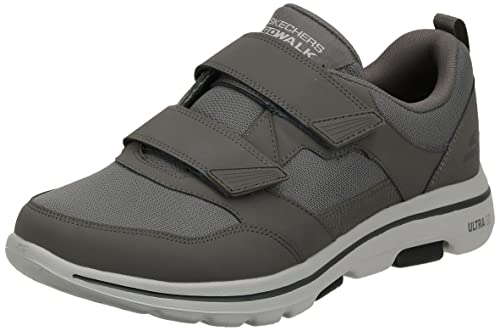 Skechers Go Walk 5 Wistful Herren Sportschuh mit Haken und Ring aus luftgekühltem Schaumstoff, Kaki, 40 EU Skechers Go Walk 5 Wistful Herren Sportschuh mit Haken und Ring aus luftgekühltem Schaumstoff, Kaki, 40 EU von Skechers