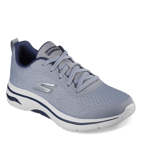 Skechers Go Walk Arch Fit 2.0 Herren-Sneaker, GRAU, 49.5 EU von Skechers