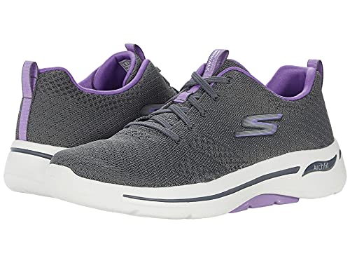 Skechers GO Walk Arch FIT Sneaker, Gray, 36 EU von Skechers