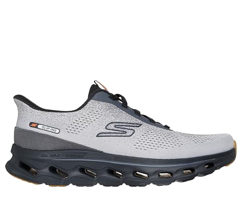 Skechers Go Walk Glide-Step 2.0 Maser Herren-Sneaker zum Reinschlüpfen, Grau/Schwarz, 47.5 EU von Skechers