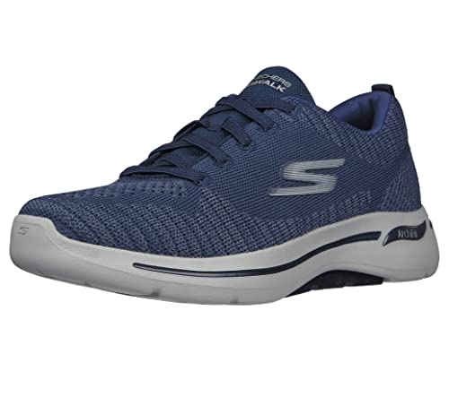 Skechers Gowalk Arch Fit-Athletic Herren-Trainingsschuh mit luftgekühltem Schaumstoff-Sneaker, Marineblau 2, 9 X-Wide von Skechers