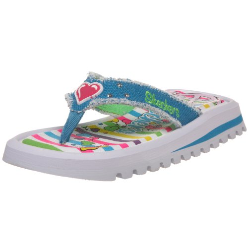 Skechers Heatwaves Fable 86205L BLLM, Kinder Sandalen/Zehentrenner, blau, (BLLM), EU 27 1/2 von Skechers