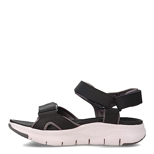 Skechers Herren, Arch Fit – Impactor Sandalen, schwarz / weiß, 47.5 EU von Skechers