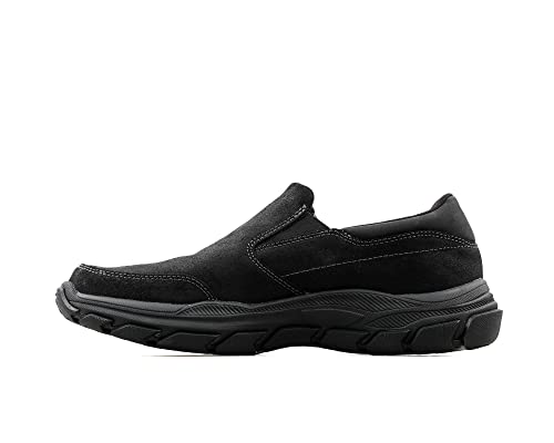 Skechers Herren Respected-Calum Hausschuhe, Schwarz, 39,5 EU von Skechers