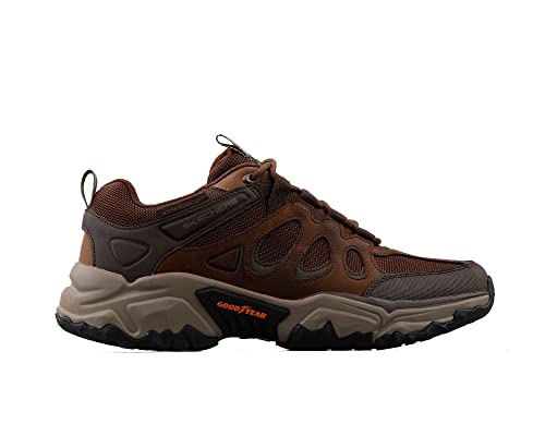 Skechers Herren Sneakers, Brown, 42.5 EU von Skechers