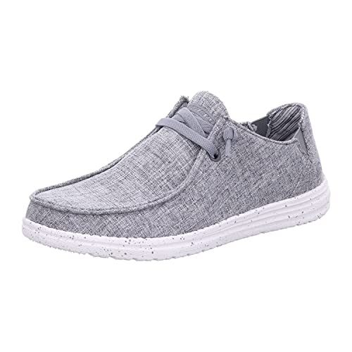 Skechers Herren Melson Chad Freizeitschuhe, Graue Leinwand, 41 EU von Skechers