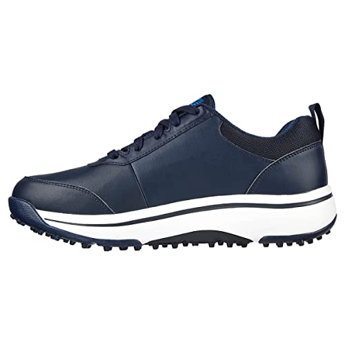 Skechers Herren 214033 Sneaker, Marineblauer Lederrand, 46 EU von Skechers