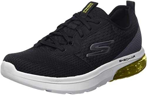 Skechers Herren 216153 Bkyl Sneaker, Schwarz und Gelb Textil, 45.5 EU von Skechers