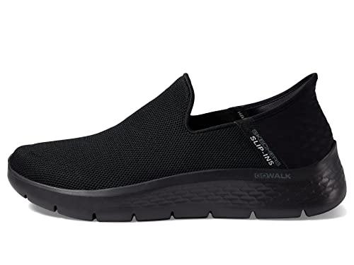 Skechers Herren GO Walk Flex Platform, Black Textile, 45.5 EU von Skechers