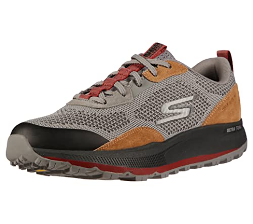 Skechers Herren 220149 Gycc Traillaufschuh, Anthrazit, Orange, Schwarz, 41 EU von Skechers