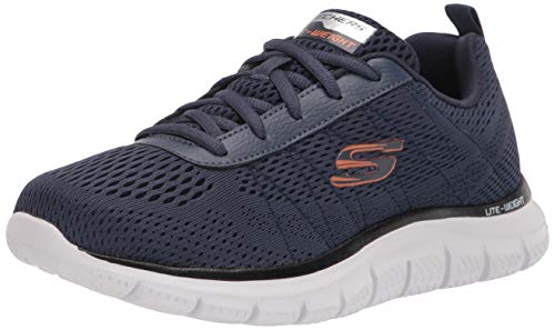 Skechers Herren Track Moulton Oxford, Marine, 41.5 EU von Skechers