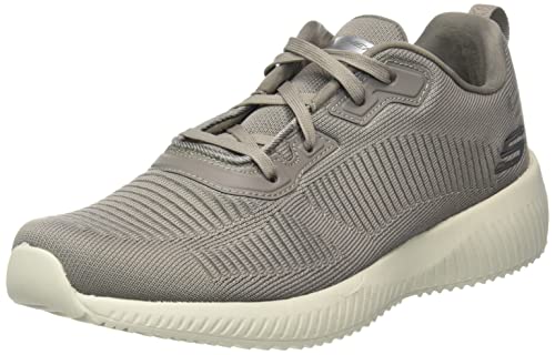 Skechers Herren 232290 TPE Sneaker, Taupe Netzbesatz, 39 EU von Skechers