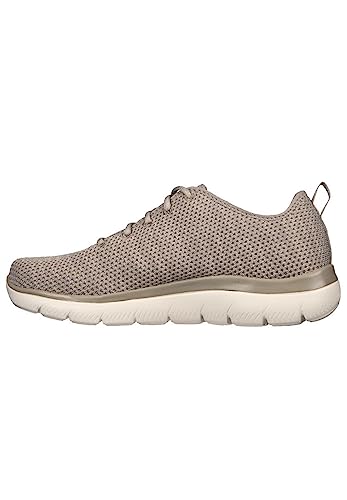 Skechers Herren 232394 TPE Sneaker, Taupe Strickbesatz, 39 EU von Skechers