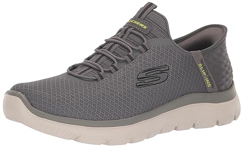 Skechers Herren Summits HIGH Range Sneaker, Charcoal Mesh/Trim, 41 EU von Skechers