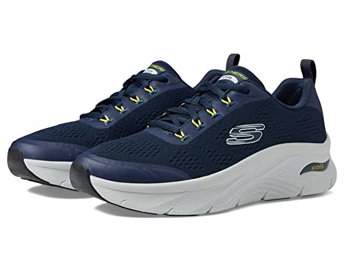 Skechers Herren 232502 Nvlm Sneaker, Marineblaues Netzgewebe, 39.5 EU von Skechers