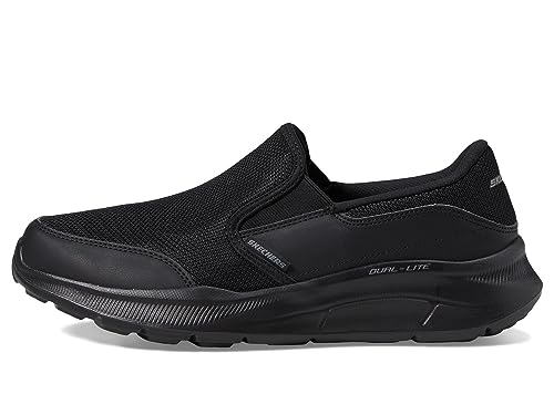 Skechers Herren 232515 BBK Sneaker, Schwarz/Schwarz, 45.5 EU X-Weit von Skechers