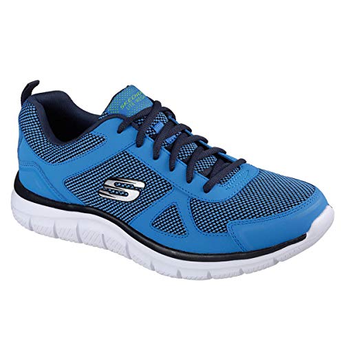 Skechers Herren 52630 Sneakers, Bllm Blue Lime, 41 EU von Skechers