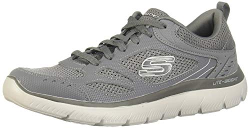 Skechers Herren 52812 Sports Shoes, Grey, 42 EU von Skechers