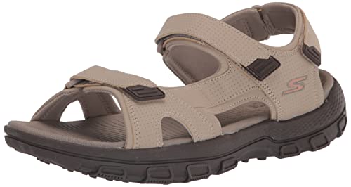 Skechers Herren 600 Spikeless Golf Sandalen Golfschuh, Khaki, 42 EU von Skechers