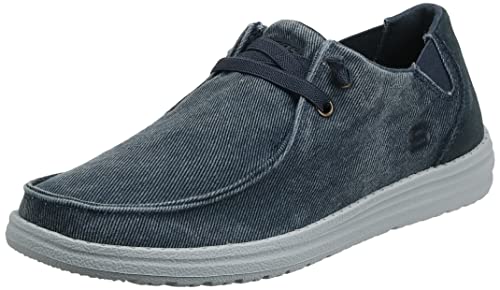 Skechers Herren 66387 Sneakers, Blau, 46 EU von Skechers