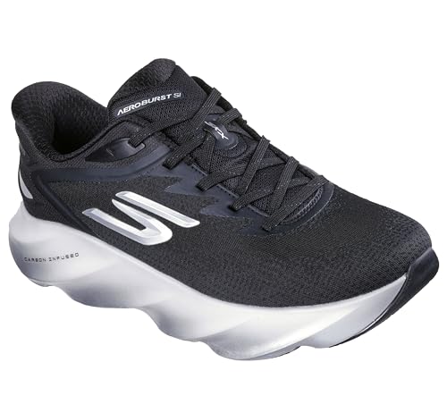 Skechers Herren Aero Burst Hands Free Slip-ins Sneaker, Schwarz/Weiß Skechers Herren Aero Burst Hands Free Slip-ins Sneaker, Schwarz/Weiß von Skechers