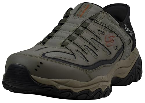 Skechers Herren Afterburn M Fit Grill Captain, Olivgrün / Schwarz, 42 EU von Skechers